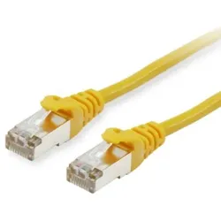 Equip Cat.6A S/FTP Patchkabel, Gelb, 25m