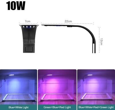 Uplift Essentials Super Slim LED Aquarium Light With Clip On Design eu Plug x5b cf