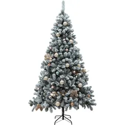 Weihnachtsbaum Snowy 2 Grün/Weiß ca. 240cm