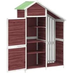 vidaXL, Gartenhaus + Gartenschrank, Wade