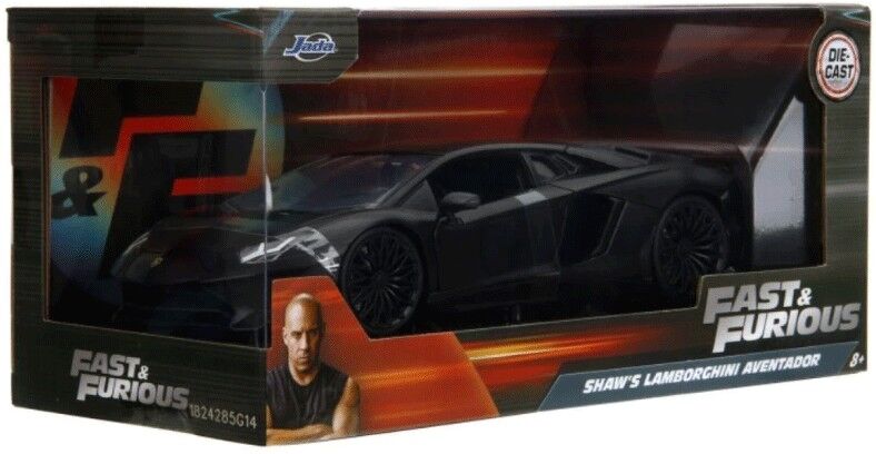 Miniature 1:24 Lamborghini Aventador Primer Black Shaw FF - Jada Toys