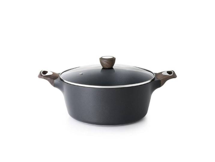 LuxusKollektion Suppentopf Suppentopf 6.2L Schwarz Induktion