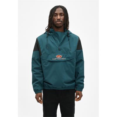 Outdoorjacke CLEPTOMANICX "CityHHooded", Herren, Gr. M, dunkelgrün, 100% Polyester, bedruckt, unifarben, normal, ohne Ausschnitt, Jacken Outdoorjacke, mit atmungsaktiver Eigenschaft