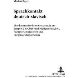 Sprachkontakt deutsch-slavisch, Fachbücher von Markus Bayer