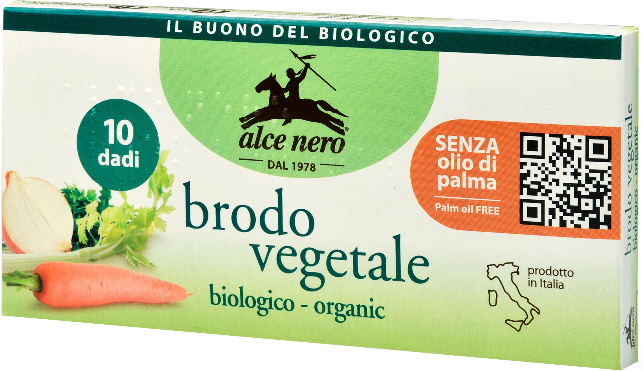 Alce Nero Dado Vegetale S/olio Palma Alce