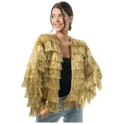 Chaks Lametta Jacke: Gold