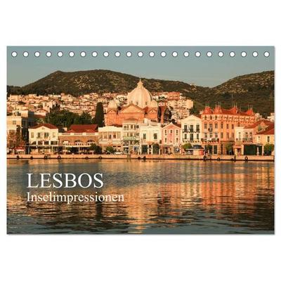Lesbos - Inselimpressionen (Tischkalender 2026 DIN A5 quer), CALVENDO Monatskalender