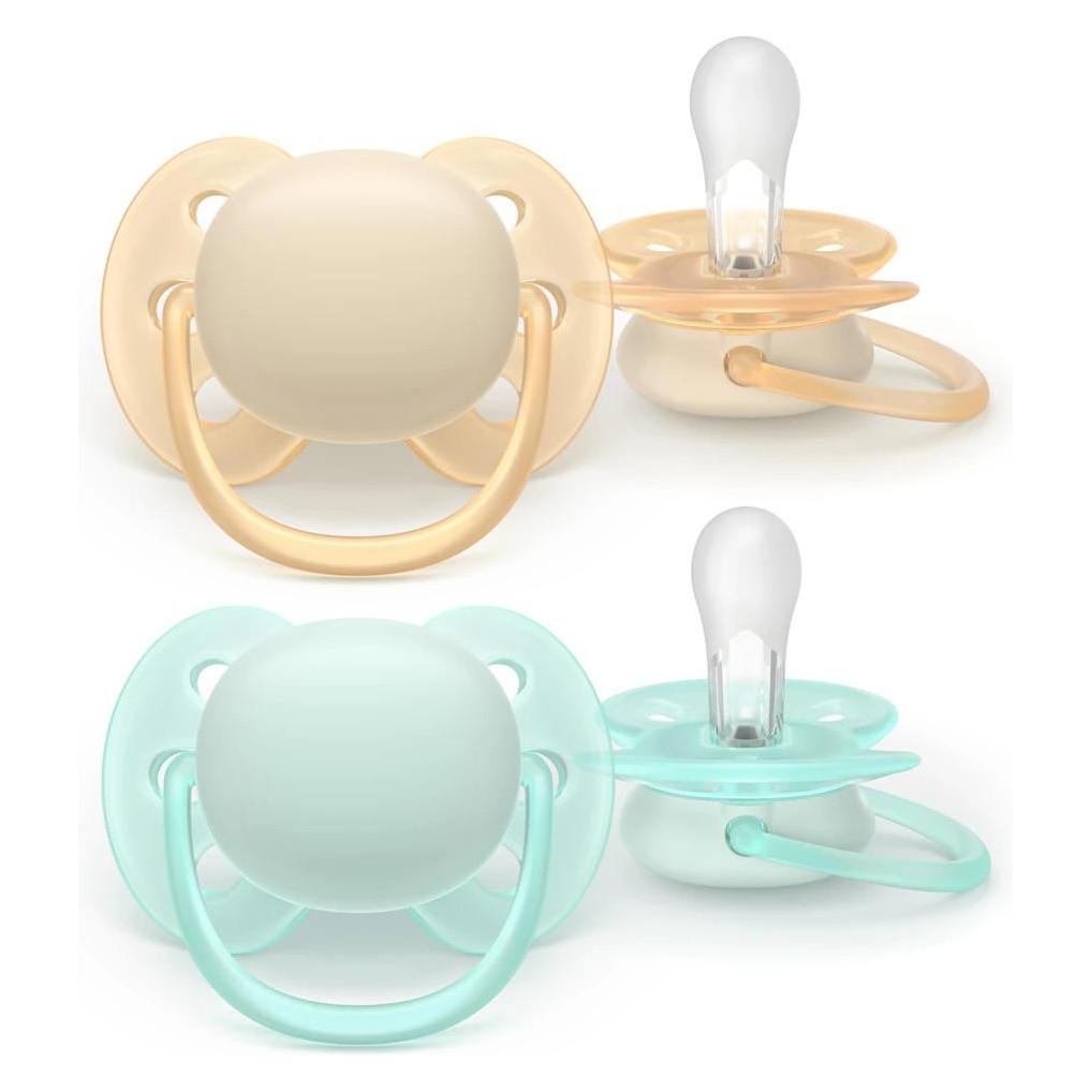 Philips Avent māneklītis Ultra soft Neutral 0-6M (2 gab) SCF091/40 SCF091/40 (8720689041669) (2x, 0 - 6 Monate) (72927_8720689041669)