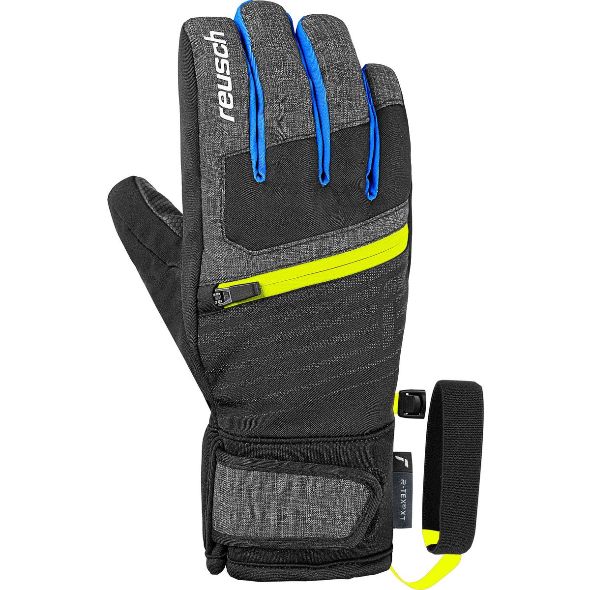 Reusch Leo R-tex XT Junior mel/saf.yell/b.blue (7623) 5,5 6661282-7623-5,5