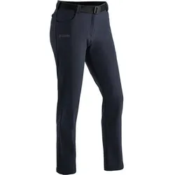MAIER SPORTS Damen Hose Perlit W, Größe 34 in Schwarz Schwarz