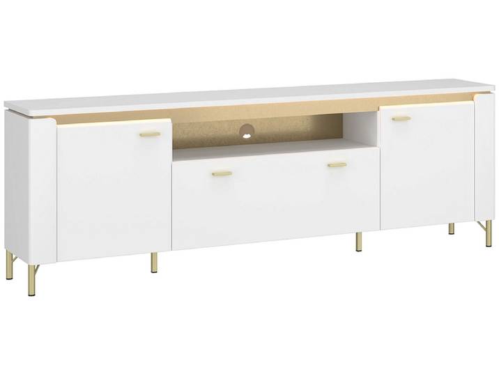 TV-Möbel LAZIO 200.3cm weiss