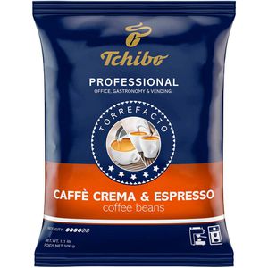Tchibo Kaffee Professional Caffe Crema & Espresso, ganze Bohnen, Arabica & Robusta, 500 g