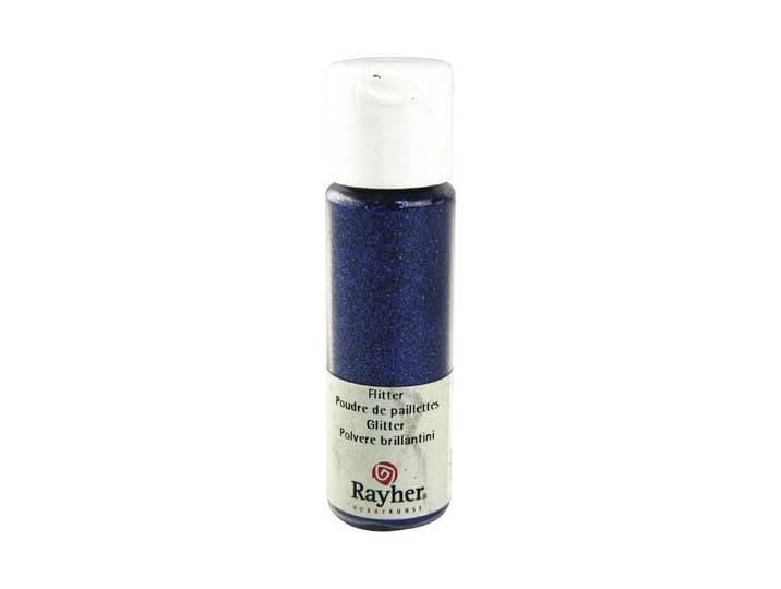 Rayher Pet Ultrafeiner Flitter Saphir 20 ml