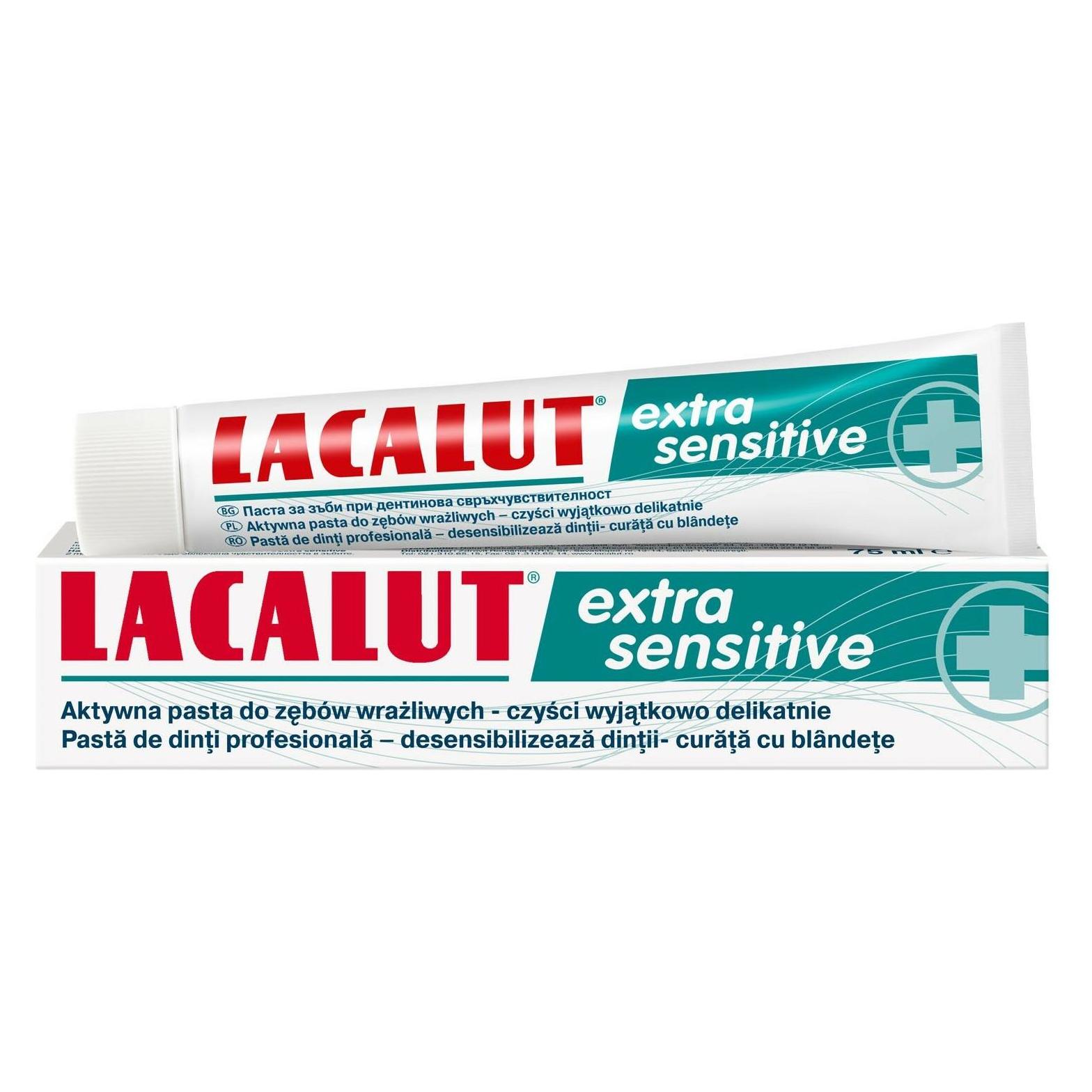 Zdrovit Lacalut Zahnpasta Extra Sensitiv 75ml (75 ml) (24706475)
