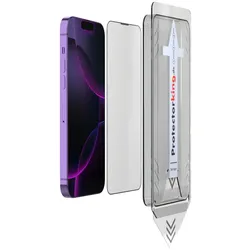 4x 9H Panzerglas für iPhone 15 3D KLAR Staubfreie Installation echtes Tempered Glass Panzerhartglas Schutzglas Displayschutz Schutzfolie
