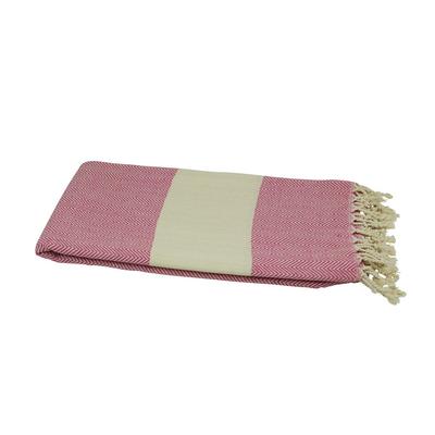 my Hamam Hamamtuch Saunatuch Strandtuch "Zickzack" pink