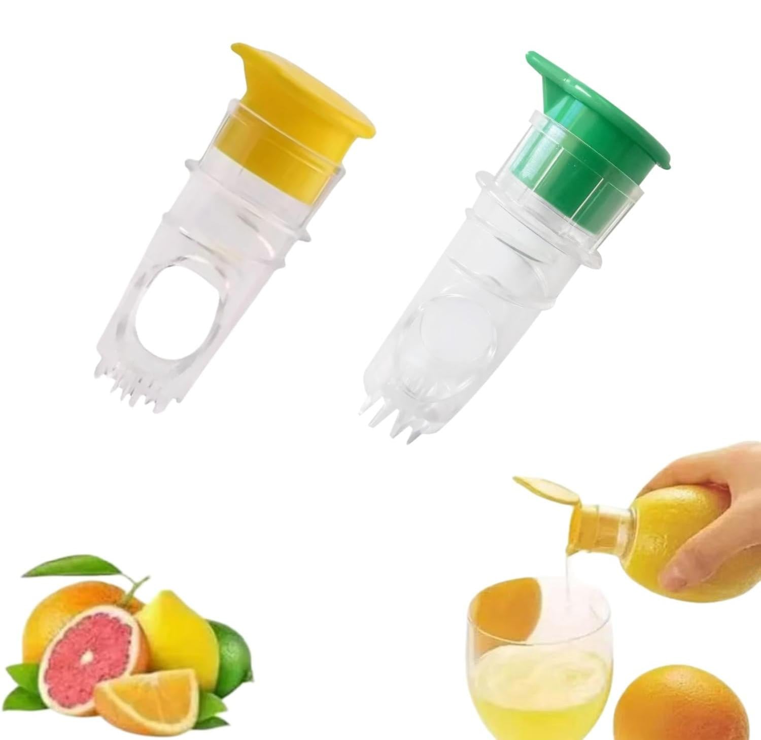Dripio Handmatige Citruspers, 2 stuks, 3,5 x 8 cm