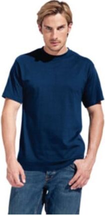T-Shirt Men´s Premium taille M gris acier 100 % CO PROMODORO (3099)