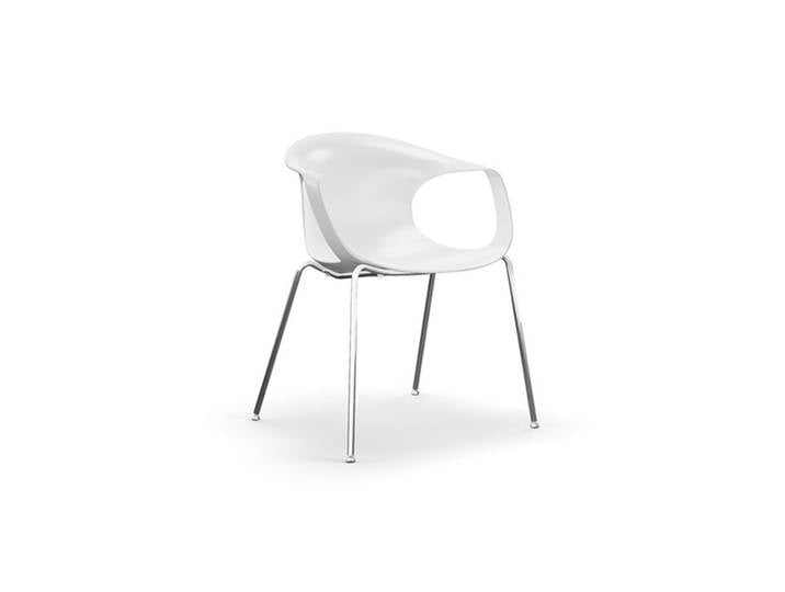 Stuhl Flick REDI weiß, Designer Archirivolto Design, 61x77x54 cm