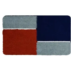 Batex Badteppich ENEMA rot-blau 70x120 cm