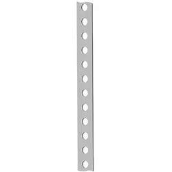 Slrack, Zubehör Stromerzeuger, Lochband Alu zur Potentialverbindung 50m SL RACK
