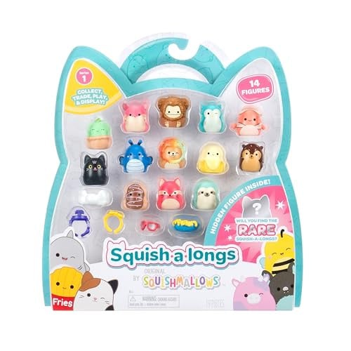 Squishmallows Squish-a-longs set van 14 figuren