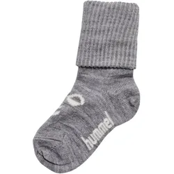 hummel hmlMINI Baby Wollsocken 2006 - grey melange 18-20