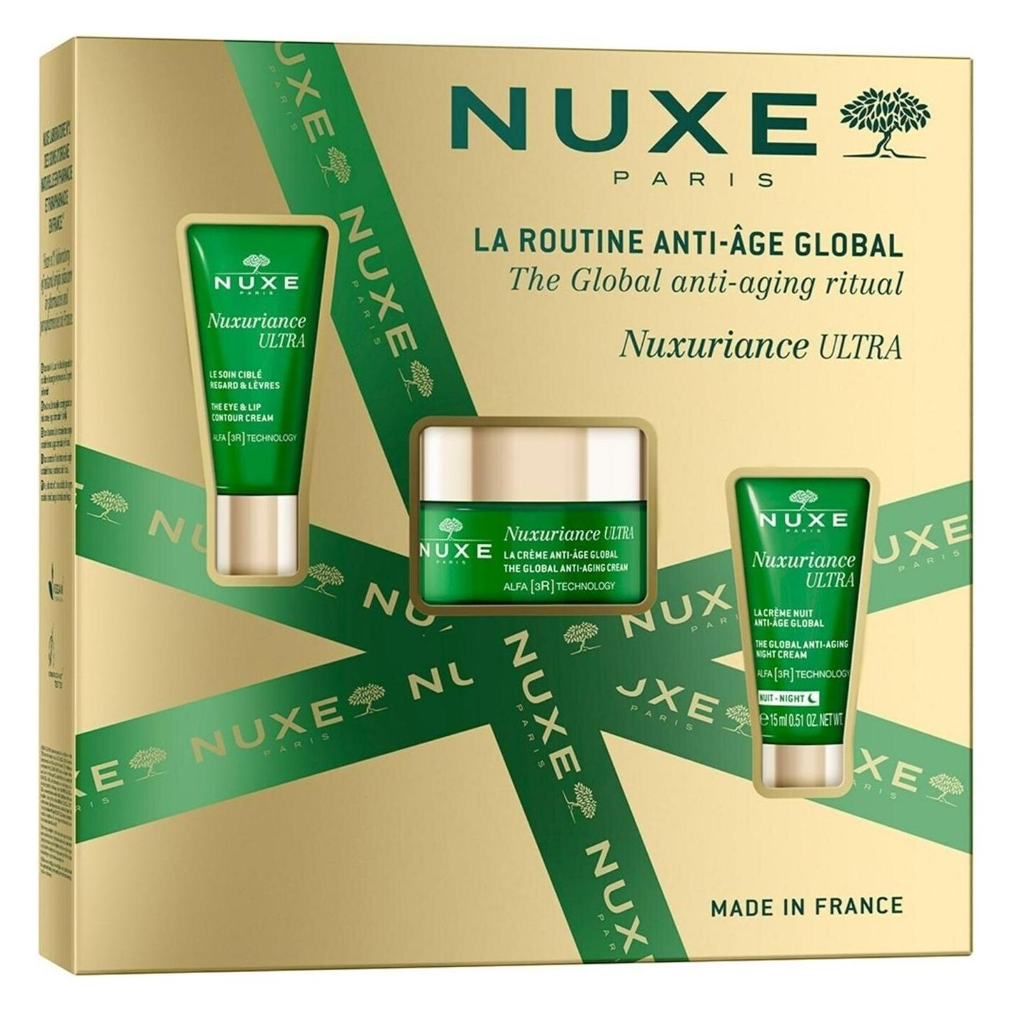 Nuxe Weihnachtsset Nuxuriance Ultra 3 Stück (Gesichtspflege Set) (VNM02410)