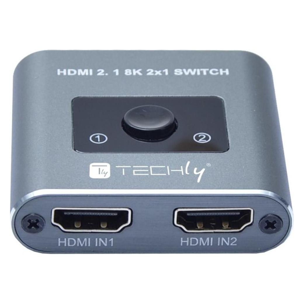 Techly 2x1 HDMI 2.1 8K Switch (IDATA HDMI-2128KT)