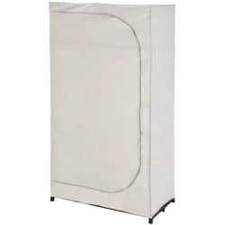 WENKO Kleiderschrank mit Ablage Balance - beige|schwarz