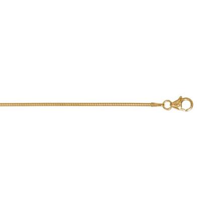 Goldkette ONE ELEMENT "Halskette aus 333 Gelbgold Ø 1,2 mm" Gr. 42, gold, Halsketten, Damen, 42, Gelbgold 333 Gold, Gelbgold 333, Gold, Goldkette, Klassisch & stilvoll – ein Begleiter für viele Anlässe