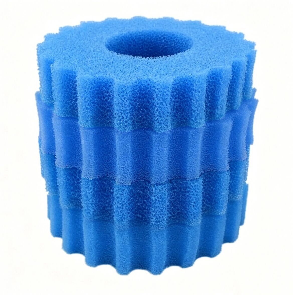 INF CPF-2500/3500 Ersatz PU-Schwamm für Druckteichfilter - 4er-Pack, hochdichtes physikalisches Filtermedium, gemischte Farben,