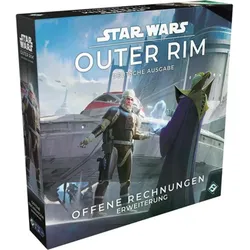 FFG FFGD3008 - Star Wars: Outer Rim Offene Rechnungen, ab 12 Jahren (DE-Erweiterung) (Deutsch, 1 - 4 Spieler)