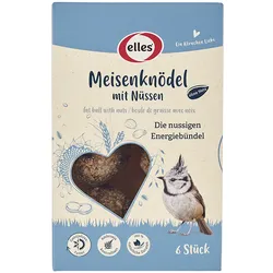 elles Meisenknödel ohne Netz mit Nüssen 6 Stück 6x540 g