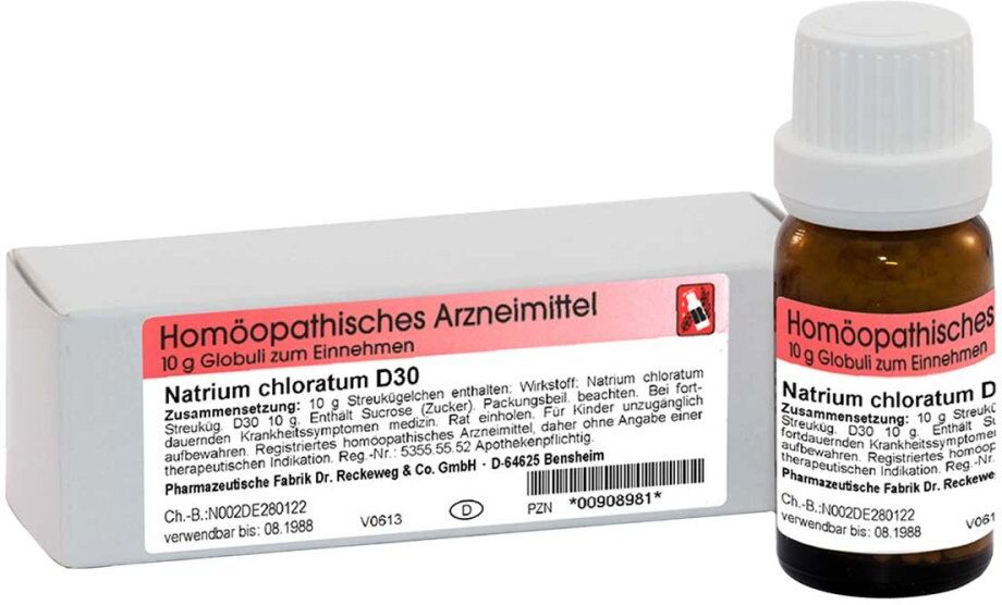 Natrium Chloratum D30 Globuli