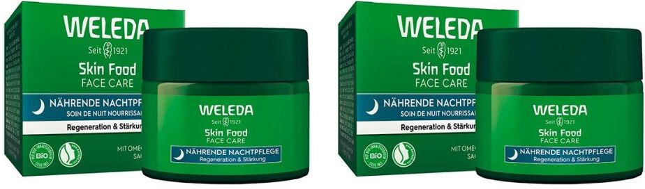 Weleda Skin Food Nährende Nachtpflege 2x40ml