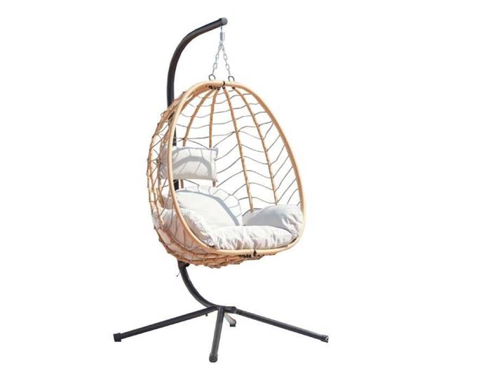 Lima - Fauteuil suspendu résine & Acier
