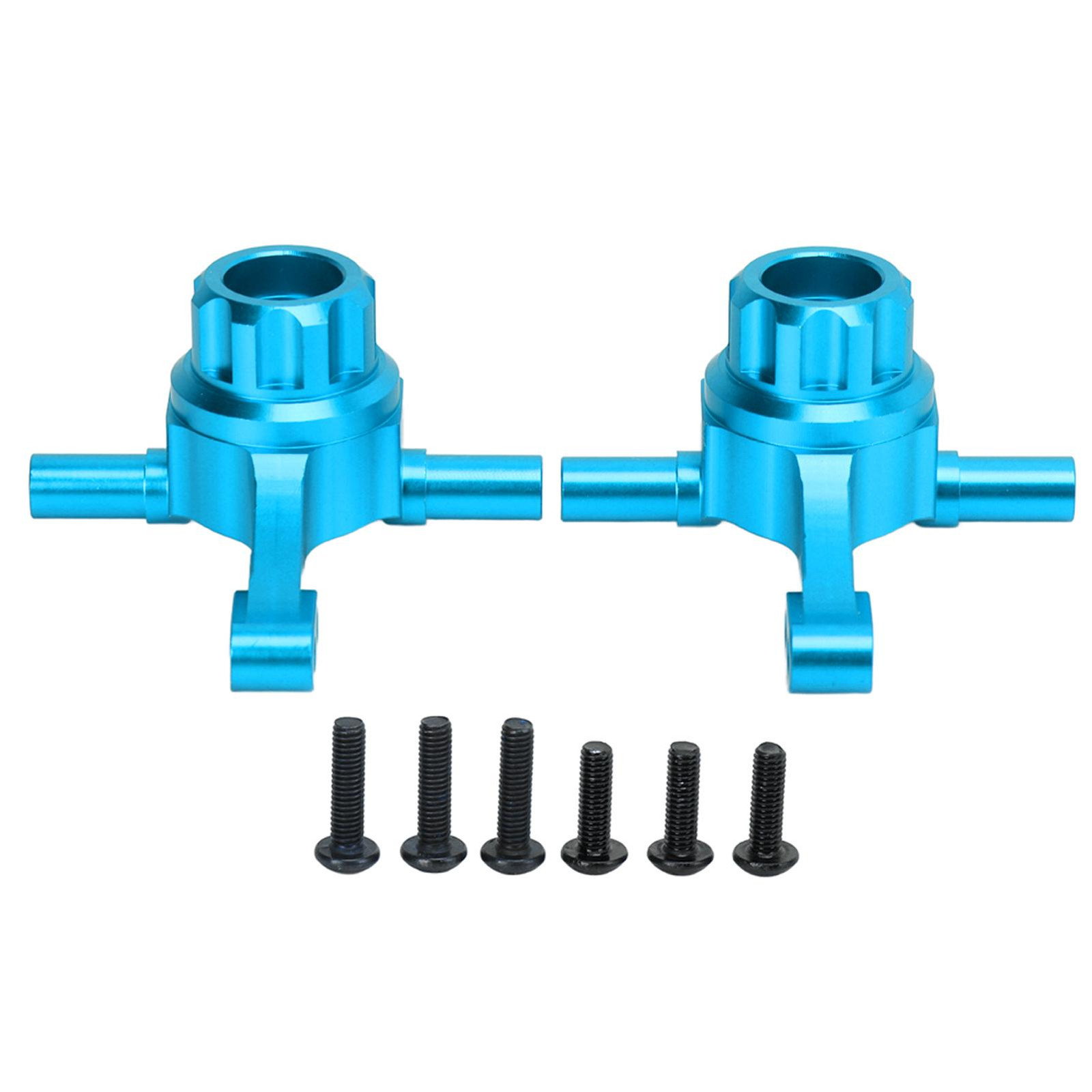 Blauwe aluminiumlegering voorste stuurarmen voor Tamiya TT02 1/10 RC-auto's