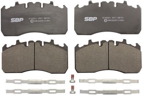 SBP 07-P29211 Brake pad set