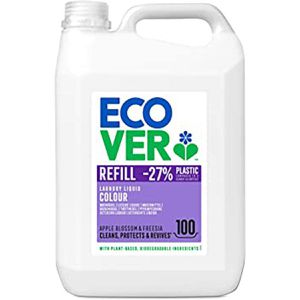 Ecover Waschmittel Color Apfelblüte & Freesie, flüssig, ökologisch, 5 Liter, Waschladungen 100