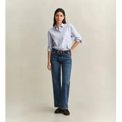 Gant für Damen. 4100320 Weite Jeans in Blau (27), Lässig, Baumwolle, Denim