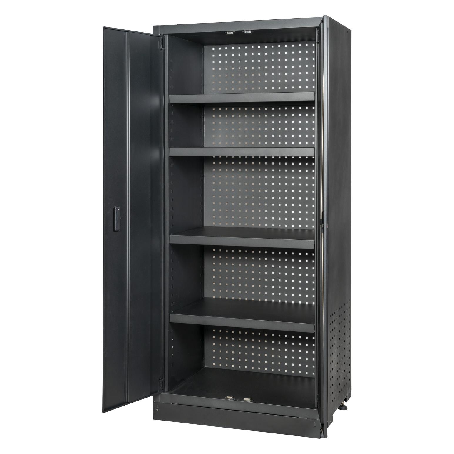 KS Tools Doppel-Lochwandschrank mit 4 Einlegeböden, B 903 x T 518 x H 1950 mm (90.30 cm, 195 cm) (810.8058)