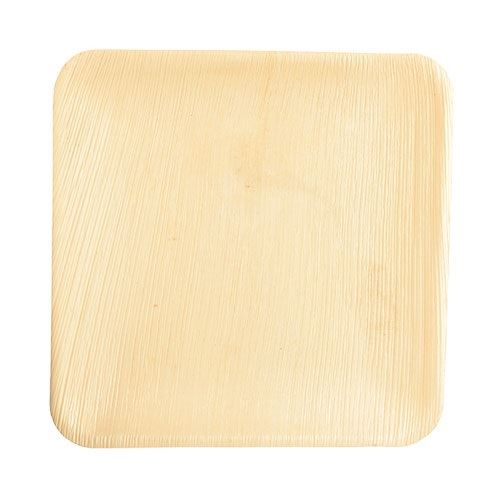 PAPSTAR Palmblatt-Teller "pure" eckig, 255 x 255 x 15 mm
