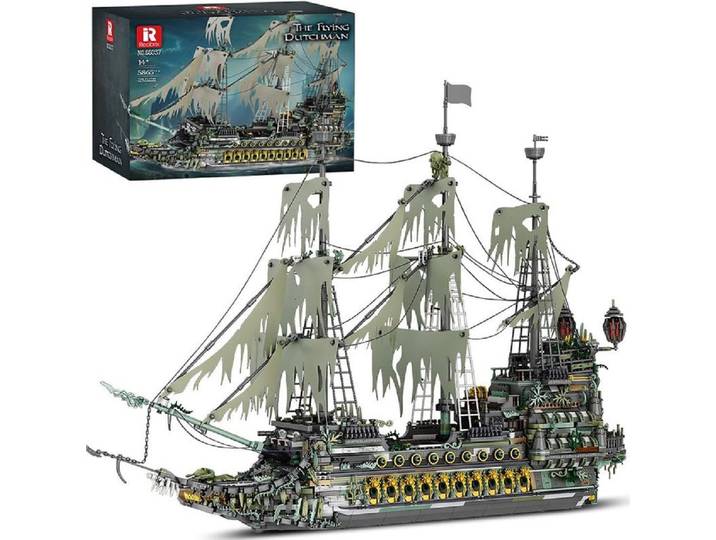 Reobrix 66037 Flying Dutchman Geisterschiff Konstruktions-Spielset, (5503 St)