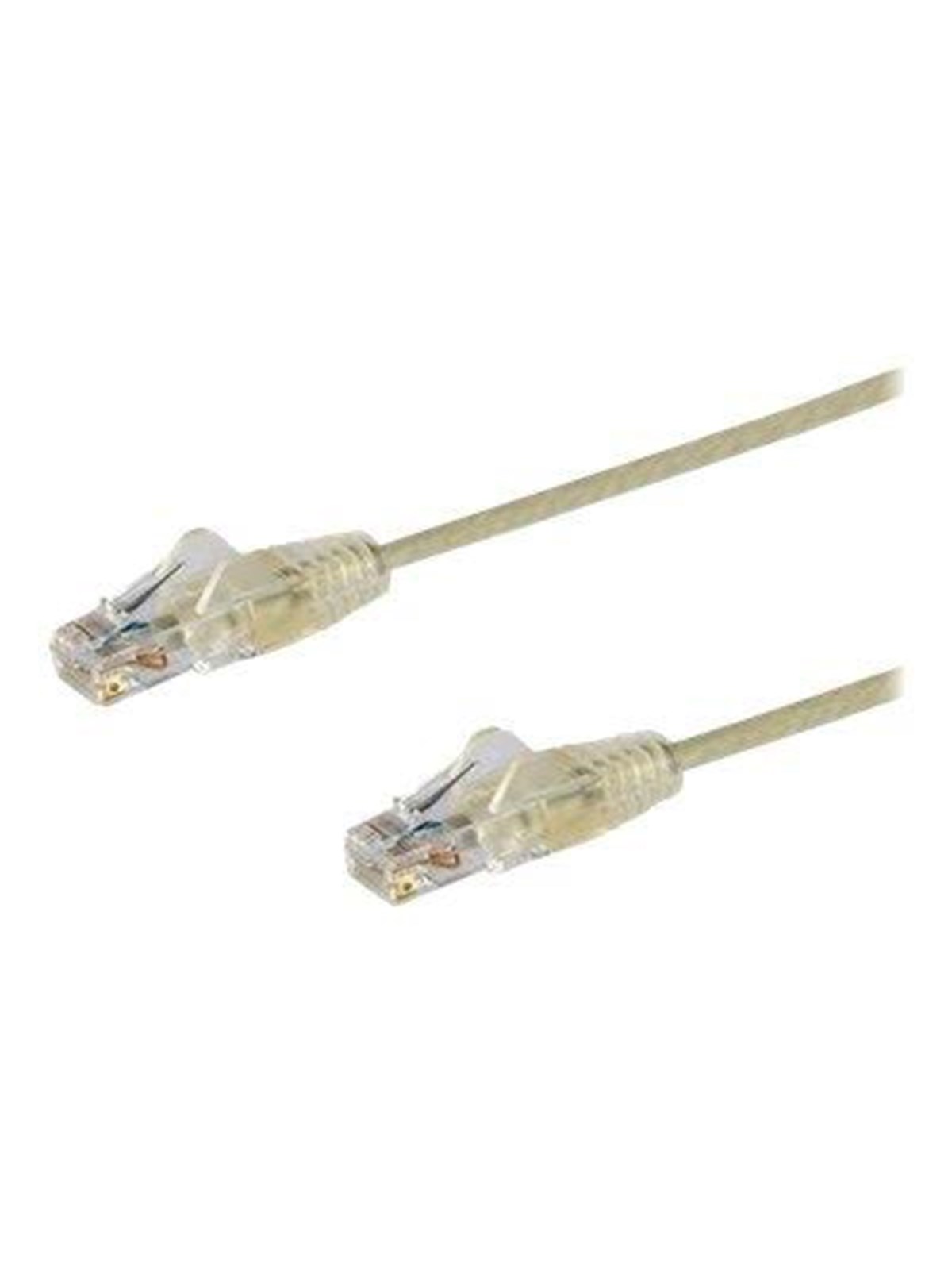 StarTech.com 1.5m CAT6 Cable - Grey Slim CAT6 Patch Cord - Snagless - LSZH - patch cable - 1.5 m - grey - Grau - 1m