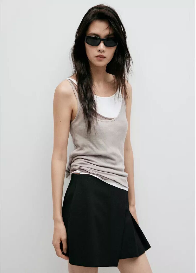 Mango - Rock, für Damen, Black, Größe 38
