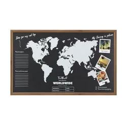 Magnettafel   ¦ schwarz ¦ MDF ¦ Maße (cm): B: 78 H: 48 T: 1.5