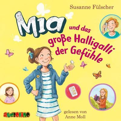 Mia und das große Halligalli der Gefühle (14) - Susanne Fülscher, CD, 9783867373678