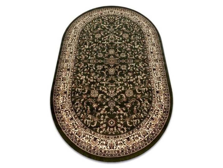Tapis ovale ROYAL ADR vert - 200x290 cm - 100% polypropylène - Moderne