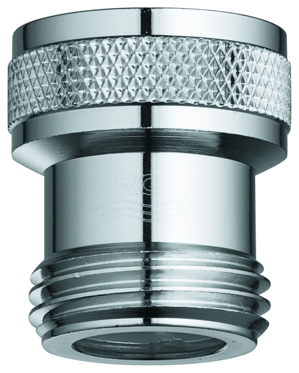 GROHE Rückflussverhinderer 14165 AG 1/2"" IG 1/2"" 2 Stück supersteel, 14165DCM 14165DCM
